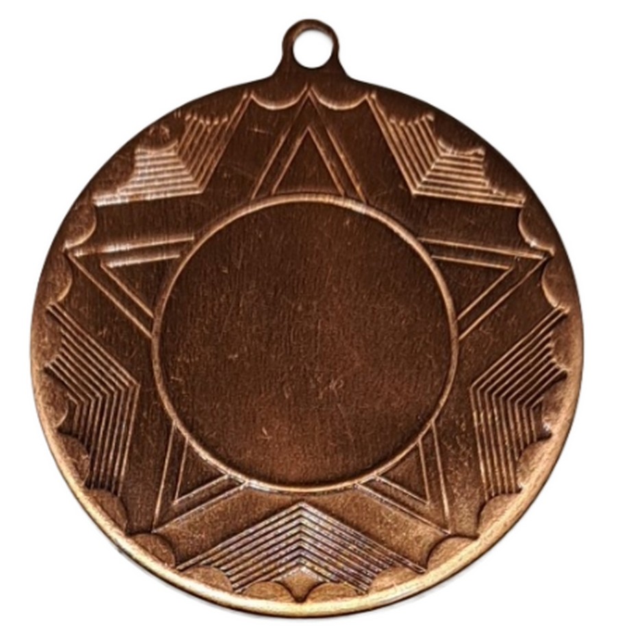 Assorti medaille Brons vijf stuks compleet LAATSTE OP=OP!!